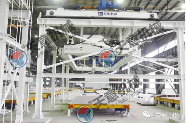 熱烈祝賀天意機(jī)械與龍星科技PC構(gòu)件生產(chǎn)線(xiàn)順利交接！