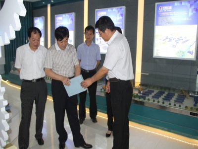 兗州區(qū)副區(qū)長劉曉林一行蒞臨天意機(jī)械指導(dǎo)工作！